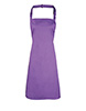 Colours bib apron Rich Violet