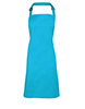 Colours bib apron Turquoise