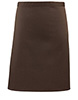 Colours mid-length apron Brown