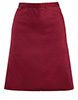 Colours mid-length apron Burgundy