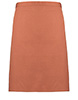 Colours mid-length apron Chestnut