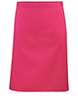 Colours mid-length apron Hot Pink