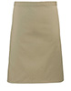 Colours mid-length apron Khaki