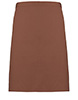 Colours mid-length apron Mocha