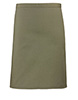 Colours mid-length apron Olive