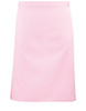 Colours mid-length apron Pink