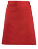 Colours mid-length apron Red