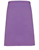 Colours mid-length apron Rich Violet