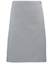 Colours mid-length apron Silver Grey