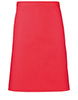 Colours mid-length apron Strawberry Red