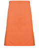 Colours mid-length apron Terracotta