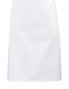 Colours mid-length apron White