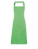 Colours bib apron with pocket Apple