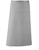 Colours bar apron Silver