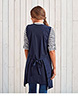 Waterproof wrap around tunic Navy