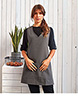 Wrap-around tunic Dark Grey