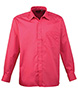 Long sleeve poplin shirt Hot Pink