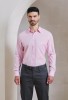 Long sleeve poplin shirt Pink