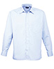 Long sleeve poplin shirt Light Blue