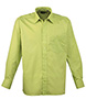 Long sleeve poplin shirt Lime