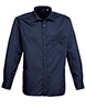 Long sleeve poplin shirt Navy