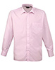 Long sleeve poplin shirt Pink