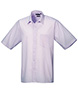 Short sleeve poplin shirt Lilac