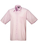 Short sleeve poplin shirt Pink