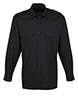 Long sleeve pilot shirt Black