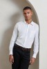 Signature Oxford long sleeve shirt White