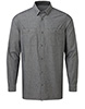 Mens Chambray shirt organic and Fairtrade certified Grey Denim