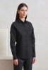 Women’s long sleeve Recyclight poplin shirt Black