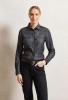 Womens jeans stitch denim shirt Black Denim