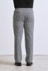 Pull-on chefs trousers Black/White Check