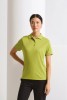 Womens Coolchecker piqu&eacute; polo Lime