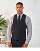 Lined polyester waistcoat Black