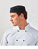 Turn-up chefs hat Black