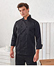 Veste de chef cuisinier à manches longues Noir2