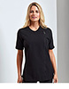 Camellia beauty and spa tunic Black