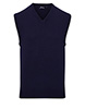 Sleeveless knitted sweater Navy