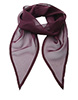 Colours Chiffon scarf Aubergine