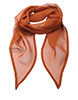 Colours Chiffon scarf Chestnut