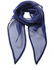 Colours Chiffon scarf Marine Blue