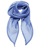 Colours Chiffon scarf Mid Blue