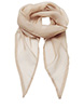 Colours Chiffon scarf Natural