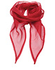 Colours Chiffon scarf Red