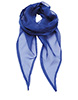 Colours Chiffon scarf Royal