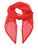 Colours Chiffon scarf Strawberry Red