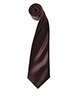 Colours satin tie Brown