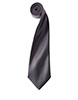 Colours satin tie Dark Grey